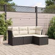 Decorative 4 Piece Garden Sofa Set Garden Gathering Evening 