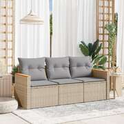 Versatile 3 Piece Garden Sofa Set Indoor Outdoor Use Outdoor Living 
