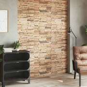 Wall Cladding Panels 10 pcs  Recycled Teak Wood