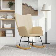 Rocking Chair Cream Fabric