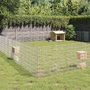 Durable 48-Panel Galvanised Iron Enclosure for Free Range Animals Safe and Secure