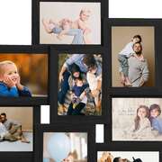 Collage Photo Frame 10 Photos 13x18cm Black | EXTG