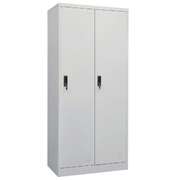 Wardrobe Light Grey Steel