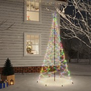 Christmas Tree with Spike Colourful 500 LEDs 300 cm
