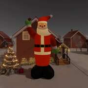 "Twinkling Santa's Christmas Inflatable Extravaganza