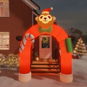 Christmas Inflatable Arch Gate LED 