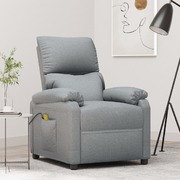 Massage Chair-Light Grey Fabric