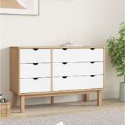 Drawer Cabinet Storage Cabinet Cupboard Living Room Solid Wood Pine
