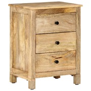 Solid Wood Bedside Cabinet: Organize with Style and Durability