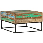 Rustic Elegance: Reclaimed Solid Wood Coffee Table