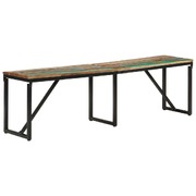 Nature's Legacy: Handcrafted Solid Wood Reclaimed Bench