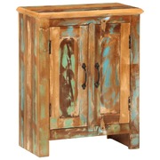 Rustic Charm: Reclaimed Solid Wood Sideboard with 2 Doors