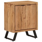 Elegant Acacia Wood Sideboard with 2 Doors