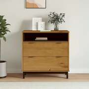 Chest of Drawers Storage Cabinet Drawer Cabinet FLAM - Solid Wood Pine