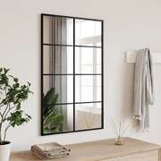 Wall Mirror Black Iron