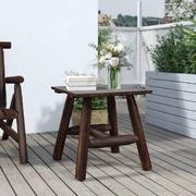 Elegant Spruce Wood Side Table