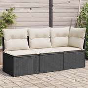 Stylish Garden Sofa with Cushions 3 Home Decor Accent Outdoor Living 