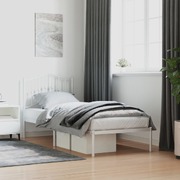 Metal Bed Frame with Headboard - Single Size