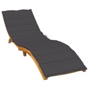 Sun Lounger Cushion Melange Anthracite