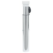 In-Ground Parasol Base Pole Silver Aluminum