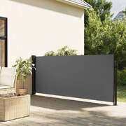 Retractable Side Awning Anthracite 100x500cm | EXTG