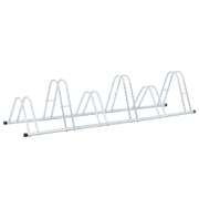 Bicycle Stand for 6 Bikes Floor Freestanding Galvanised Steel