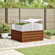 Garden Planter Greenhouse Weathering Steel | EXTG