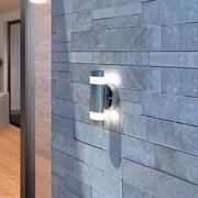 LED Wall Light Lamp Indoor & Outdoor Stainless Steel