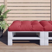 Upholstered Seat Cushion  /Wine Red