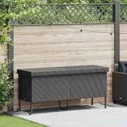 Premium Garden Storage Box with Wheels Home Use Garden Leisure 