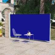 Patio Terrace Side Awning Blue