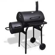 Charcoal BBQ Offset Smoker