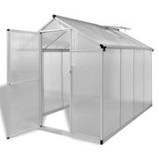 Reinforced Aluminium Greenhouse with Base Frame 4.6 m²