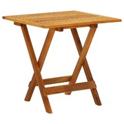Bistro Table Solid Acacia Wood