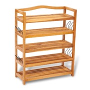 Wooden 5-tier Shoe Shelf