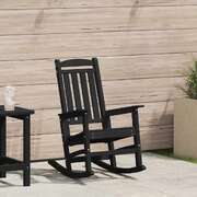 Functional Garden Rocking Chair Black 92 Daily Living Essential Home Comfort 