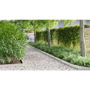 Galvanised Steel Garden Edge Silver 1000x15x0.03cm