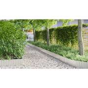 Garden Edge Silver Galvanised Steel 1000x25x0.03cm