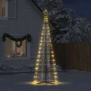 Contemporary LED Christmas Tree Warm White 100 Iron - Comfortable