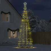 Stylish LED Christmas Tree Warm White Iron - Comfortable Design