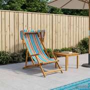 Outdoor Deck Chair 3 Position 67.5x113x103cm