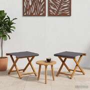 Waterproof Polyester Chair - Grey 41x42x36.5cm