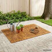 Natural Wood Bath Mat Solid Acacia 105x160cm