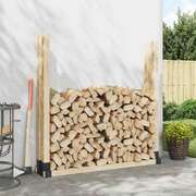 Firewood Stack Aid Steel Anthracite 2pc | EXTG