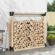 Steel Firewood Stack Aid 12pk Anthracite | EXTG