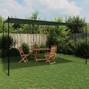 Louvred Gazebo 4x4m Steel Frame Outdoor | EXTG