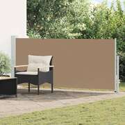 Retractable Side Awning 500x140cm Taupe | EXTG