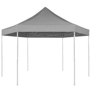 Hexagonal Pop-Up Foldable Marquee Grey 
