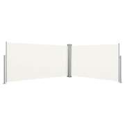 Retractable Side Awning- Cream