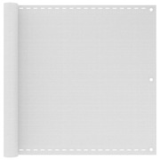 Balcony Screen HDPE 90x400 cm White